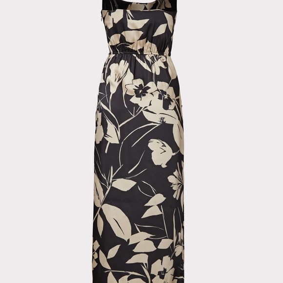 Milly Liliana Winter Floral Print Dress NWT size 8 - Picture 3 of 4